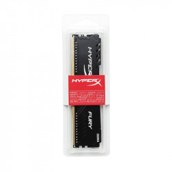 MEMORIA RAM KINGSTON HYPERX FURY BLACK DDR4, 3200MHZ, 8GB, CL16