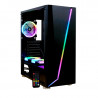 GABINETE GAMER YEYIAN YGA-68809 ARMAGEDDON 2200, CON VENTANA LATERAL, SIN FUENTE DE PODER, RGB, FULL TOWER