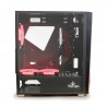 GABINETE GAMER YEYIAN YGA-68809 ARMAGEDDON 2200, CON VENTANA LATERAL, SIN FUENTE DE PODER, RGB, FULL TOWER