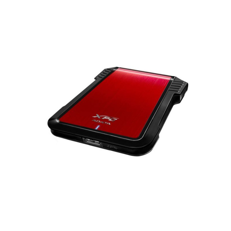 CARCASA ADATA EX500 XPG PARA DISCOS DUROS/SSD 2.5 PULGADAS 7MM/9.5MM SATA3/USB3.2 ROJO CASE PC