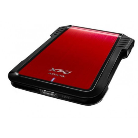 CARCASA ADATA EX500 XPG PARA DISCOS DUROS/SSD 2.5 PULGADAS 7MM/9.5MM SATA3/USB3.2 ROJO CASE PC