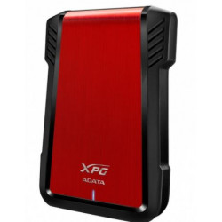 CARCASA ADATA EX500 XPG PARA DISCOS DUROS/SSD 2.5 PULGADAS 7MM/9.5MM SATA3/USB3.2 ROJO CASE PC